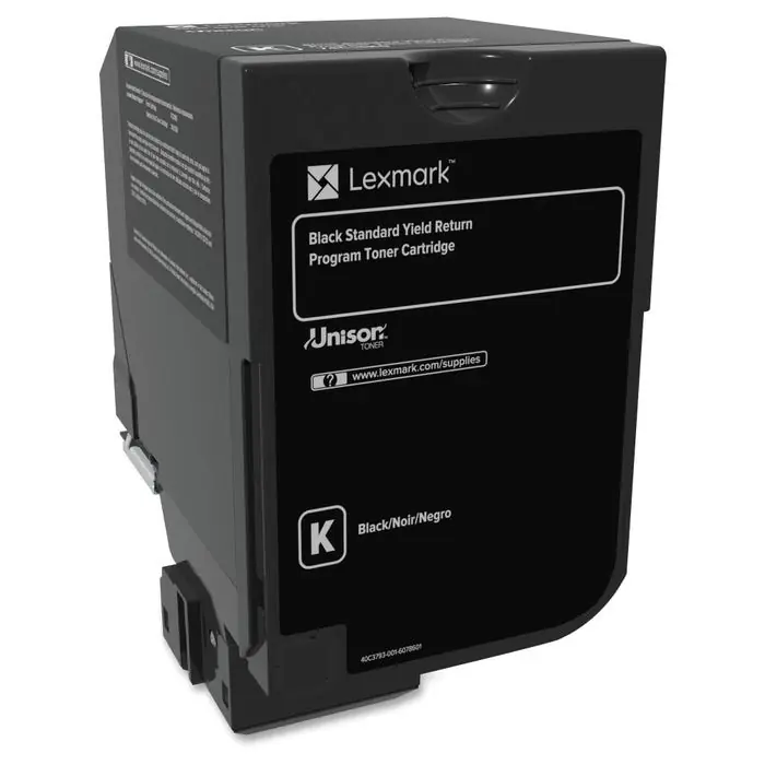 Lexmark Ink Toner Cartridge, 74C1SK0, Black Weekend Sale